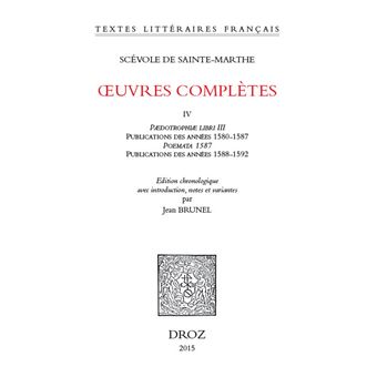 OEUVRES COMPLETES 4