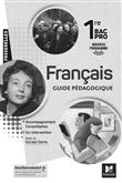 Passerelles - FRANCAIS 1re bac pro - Ed. 2020 - Guide pédagogique