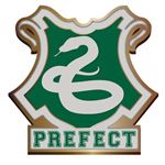 Badge épingle émail Harry Potter Serpentard Prefect