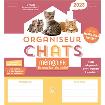 Calendrier Chevalet 2023 Chats Agenda Et Calendrier Animaux - Idée Et Prix Agendas Et Calendriers - Achat  Livre | Fnac.ch