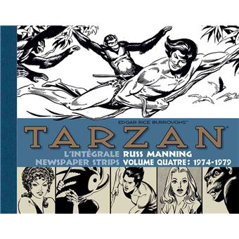 Tarzan : L'intégrale des newspaper strips de Russ Manning 1974_1979
