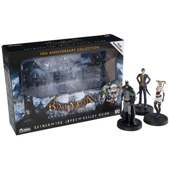 Coffret 3 Figurines Batman Arkham Asylum 10th Anniversary