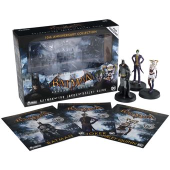 Coffret 3 Figurines Batman Arkham Asylum 10th Anniversary