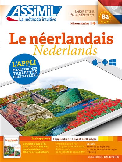 Pack app-livre néerlandais Sans Peine