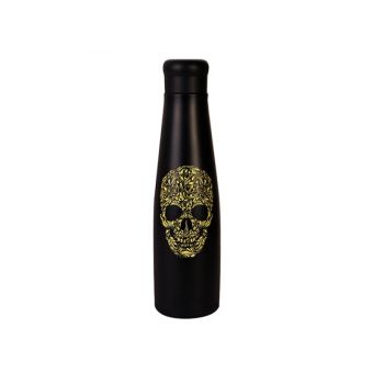 Bouteille en inox Woodway tête de mort 550 ml