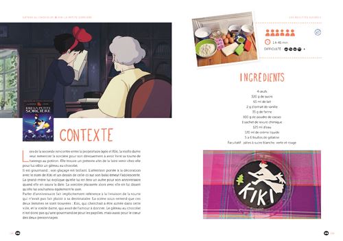 Les recettes des films du studio Ghibli : Collectif - 2376973619 - Livres  de cuisine salée