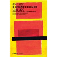 Il bisogno di filosofia (1801-1804)