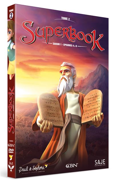 Superbook Tome 2 Saison 1 DVD