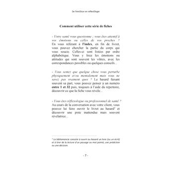 De l'émotion... en réflexologie