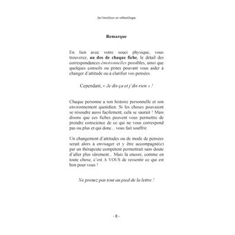 De l'émotion... en réflexologie
