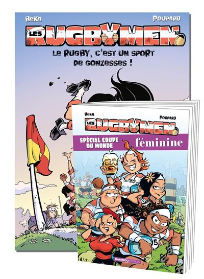 Les Rugbymen - tome 18 +  livret Spécial Coupe du Monde Féminine -  Béka - (donnée non spécifiée)