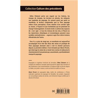 Manifeste du Tiers paysage (NED 2020)