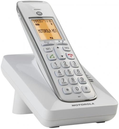 Motorola Dect Cd201 Solo White Seniors