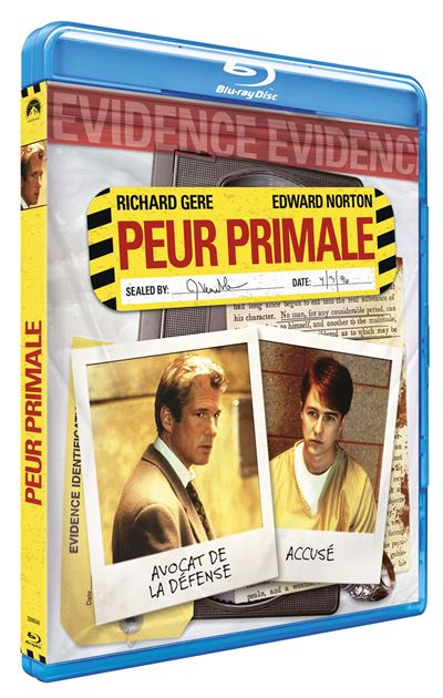 Peur primale en Blu-ray