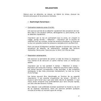 Animer des séances de sophrologie