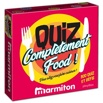 Boîte Quiz - Complètement Food - Marmiton
