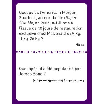 Boîte Quiz - Complètement Food - Marmiton