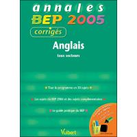 Annales CAP BEP Anglais tous secteurs