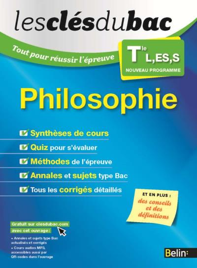 Réussir l'examen Philosophie Term