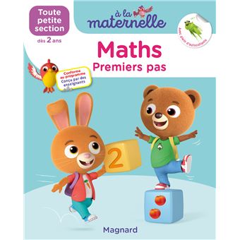 Maths Toute petite section 2-3 ans - A la maternelle