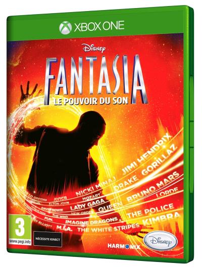 DISNEY FANTASIA LE POUVOIR DU SON XBOX O