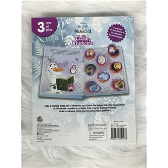 Colle à l'Histoire Reine des Neiges 2