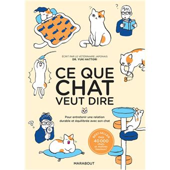 Ce Que Chat Veut Dire Broche Yuki Hattori Achat Livre Fnac