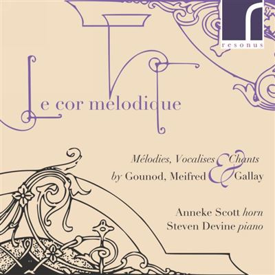 Cor melodique melodies vocalises & chants pour cor et piano