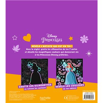 DISNEY PRINCESSES - Pochette Cartes à gratter