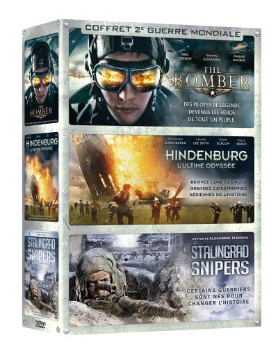 The Bomber - Hindenburg : L'ultime odyssée - Stalingrad Snipers - Coffret