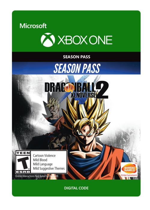 Code de télechargement extension DLC Dragon Ball Xenoverse 2 Season Pass Xbox One