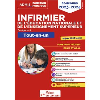 Concours Infirmier de l'Éducation nationale et de l'Enseignement supérieur - Tout-en-un