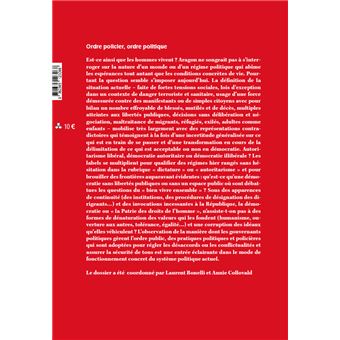 Ordre policier, ordre politique