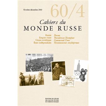 Cahiers du monde russe, n° 60/4