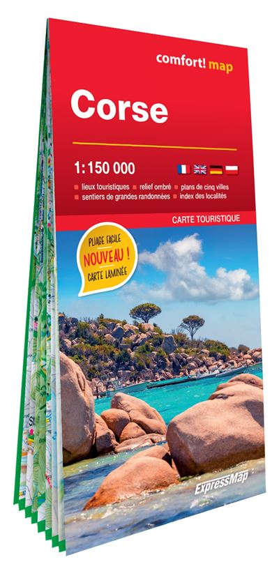 Corse 1/150.000 (grand format laminée) -  Collectif - (donnée non spécifiée)