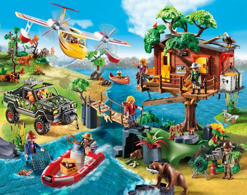 Playmobil Life 5557 Cabane dans les arbres Playmobil - Achat & prix | fnac
