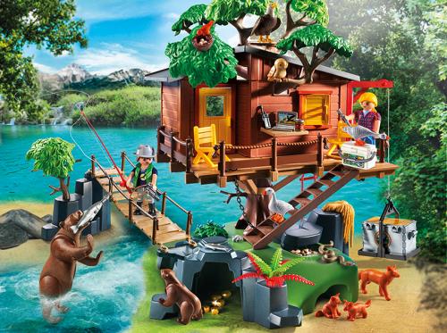 Playmobil Wild Life 5557 Cabane des aventuriers dans les arbres