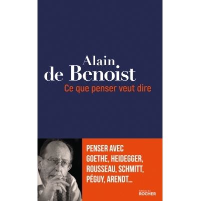 Ce qu'on appelle penser