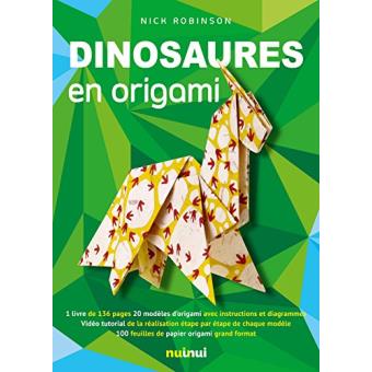Dinosaures en origami