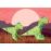 Dinosaures en origami_7