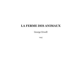 La Ferme des Animaux