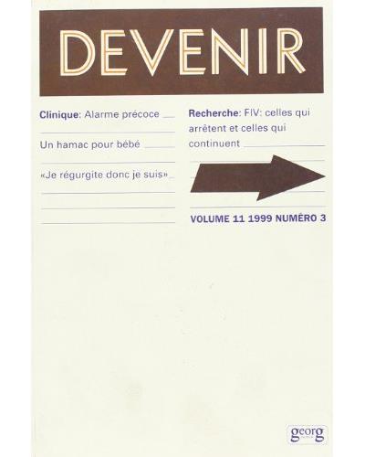 Devenir 11,3,99 -  Collectif - broché