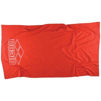 Serviette en microfibre Arena Halys 145 x 90 cm Rouge