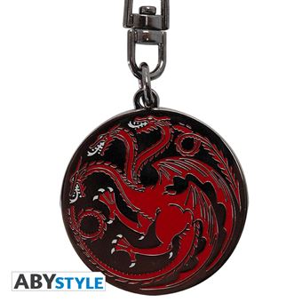 Porte-clés métal Game Of Thrones Targaryen