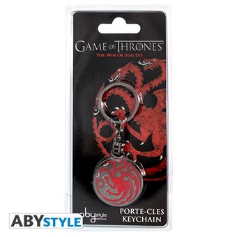 Porte-clés métal Game Of Thrones Targaryen
