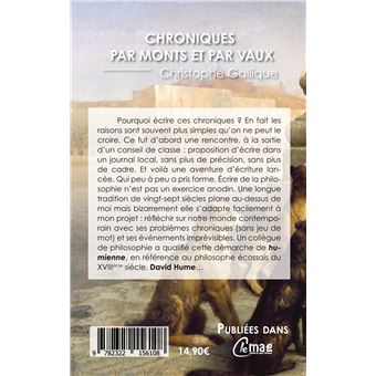 Chroniques par monts et par vaux