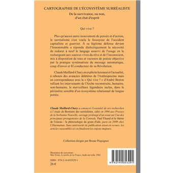 Cartographie de l'écosystème surréaliste