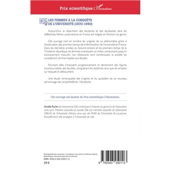 Les femmes à la conquête de l'Université (1870-1940)