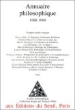 Annuaire philosophique (1988-1989)