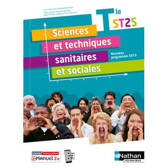 Sciences et techniques sanitaires et sociales Term ST2S - Livre + licence élève - 2020